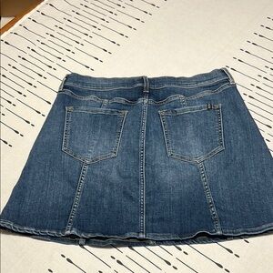 Vintage Buffalo David Bitton Blue A-Line Mini Skirt Casual. Size 30